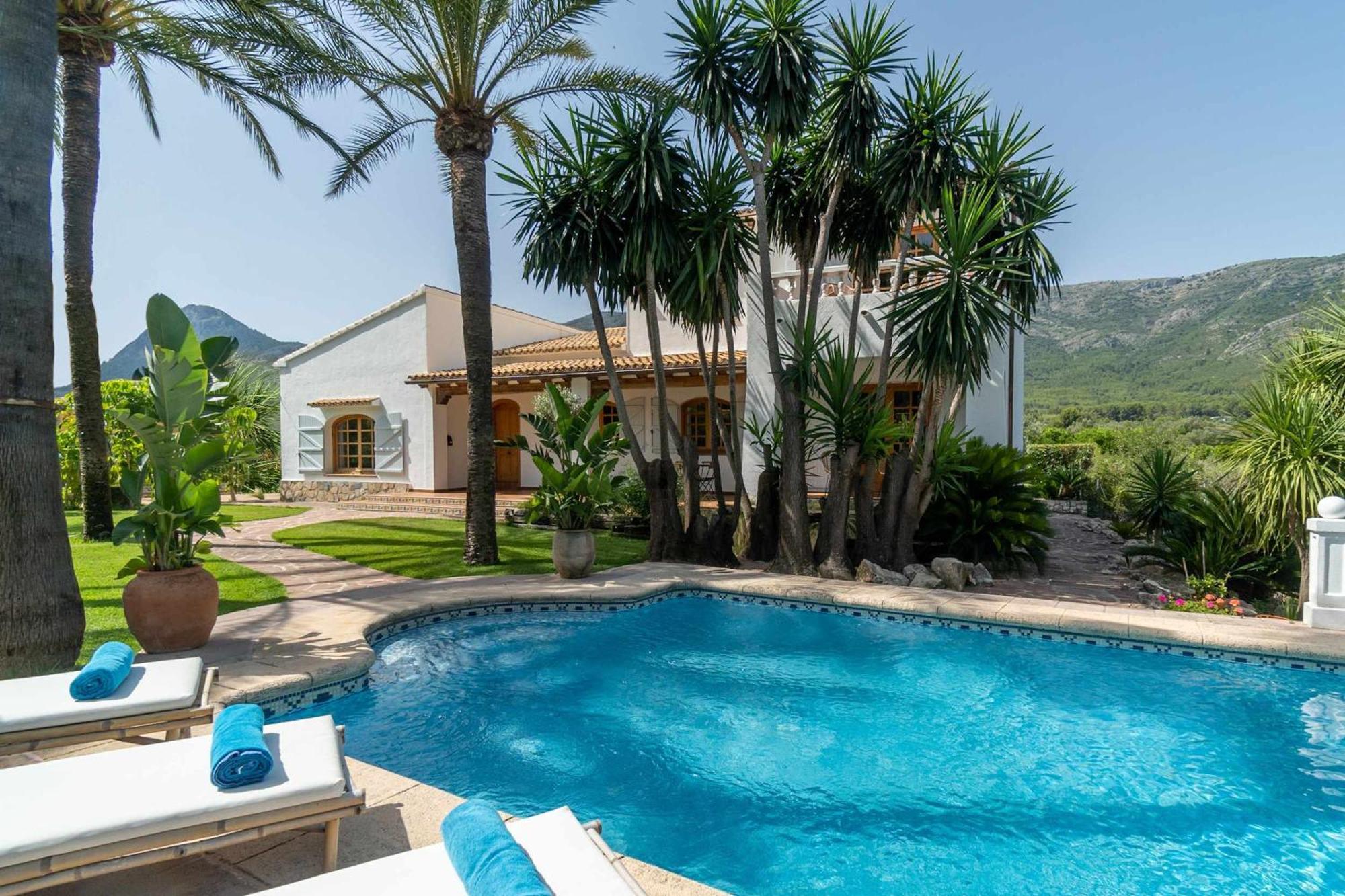 Villa Enri Villa Y Casita Con Piscina Y Jacuzzi Parcent Bagian luar foto
