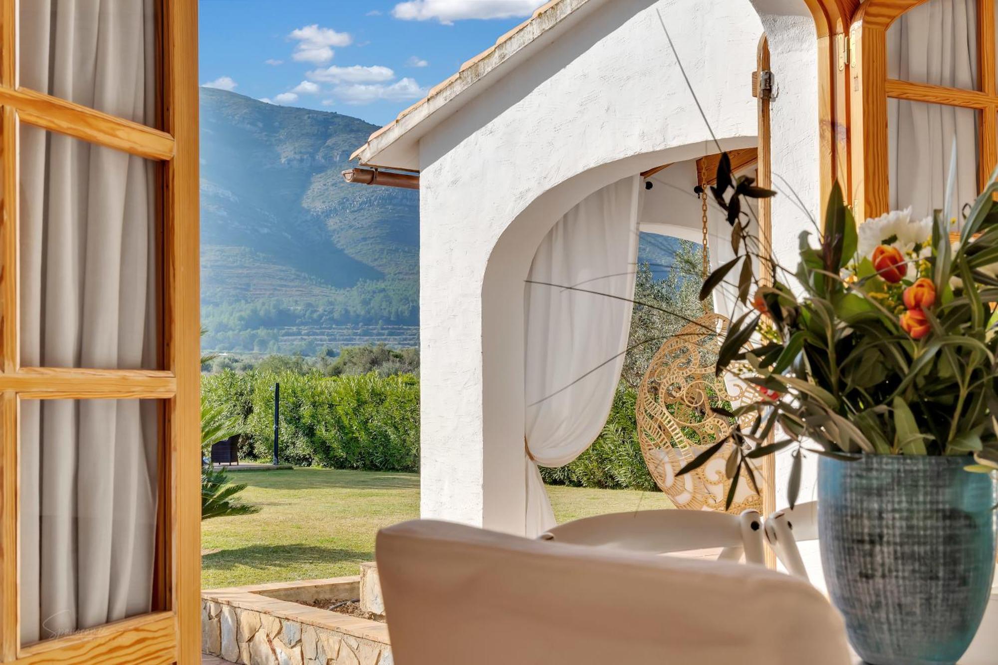 Villa Enri Villa Y Casita Con Piscina Y Jacuzzi Parcent Bagian luar foto